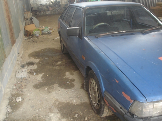 MAZDA626  วิ่งปกติ  มีผุชู้มล้อหลัง  อยู่ครบทุกชิ้น  หล่อสุดๆๆ