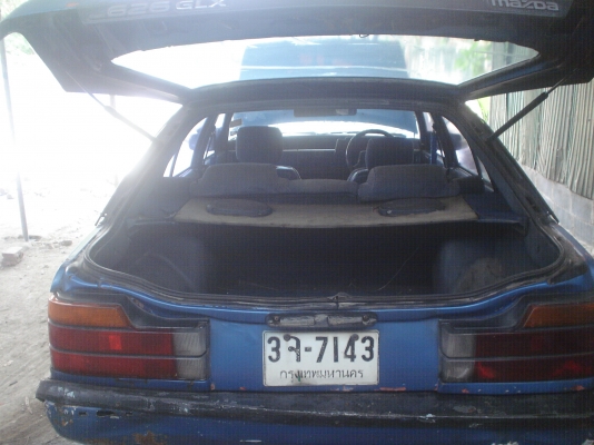 MAZDA626  วิ่งปกติ  มีผุชู้มล้อหลัง  อยู่ครบทุกชิ้น  หล่อสุดๆๆ