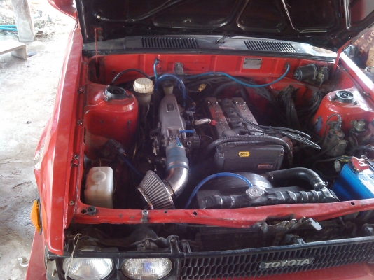 ขายครับTOYOTA DXตากลมแท้ เครื่อง4A ติดLPGลงเล่มแล้ว แอร์เยนพร้อมโอน