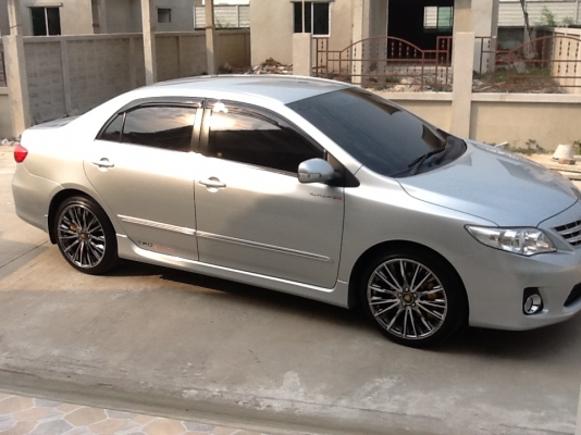 ขายล้อแม็กซ์ VERTEX BLACK CHROME ขอบ18" 5รู100 (สวยขั้นเทพ)+ยาง DUNLOP เหลือเยอะ 50\% พร้อมน็อตล้อ