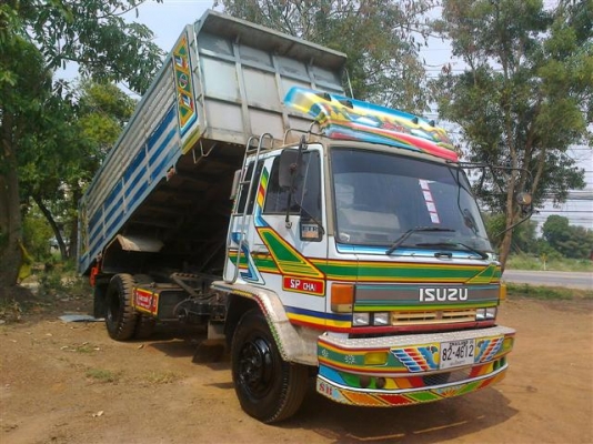 ขายด่วน รถหกล้อดั้ม ISUZU locky รถห้าง สภาพสวยพร้อมใช้