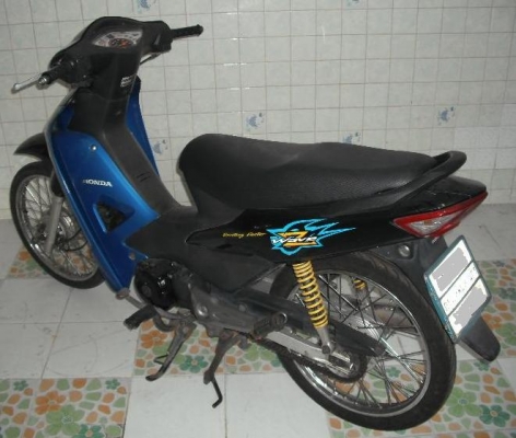 ขาย Honda Wave Z 100cc สีน้ำเงิน จดทะเบียนปี49  พรบ.หมด ม.ค.56