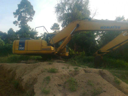 KOMATSU PC200-7 ไมล์ 8000 ชั่วโมง เอกสารอินวอยล์
