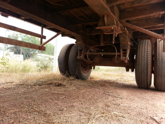 ขายด่วนลูกพ่วงไม่ดั้มสองเพลา พนัส สภาพพร้อมใช้งานสุดๆเลยรีบจอง 0811838154 0846443466