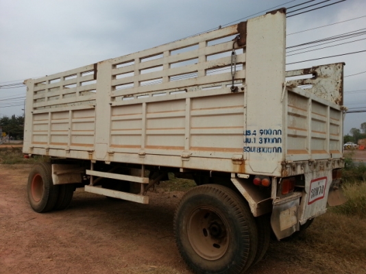 ขายด่วนลูกพ่วงไม่ดั้มสองเพลา พนัส สภาพพร้อมใช้งานสุดๆเลยรีบจอง 0811838154 0846443466