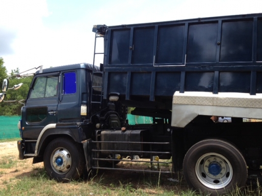 ขายรถดั๊มพ์ฮีโน่10ล้อจากญี่ปุ่น ปี 1991 อยู่ในฟรีโซนฉะเชิงเทรา สำหรับใช้งานในต่างประเทศ
