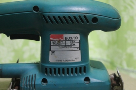 เครื่องขัดกระดาษทรายแบบสั่น MAKITA BO3700 สภาพพร้อมใช้งานครับ เครื่องขัดกระดาษทรายแบบสั่น MAKITA BO3700 สภาพพร้อมใช้งานครับ