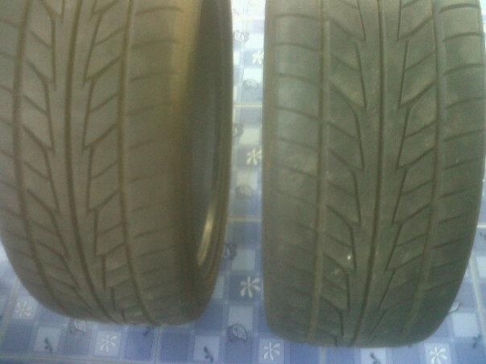 ขายยาง nitto ปี2011 215/45 R17  ขาย  2000 คับ