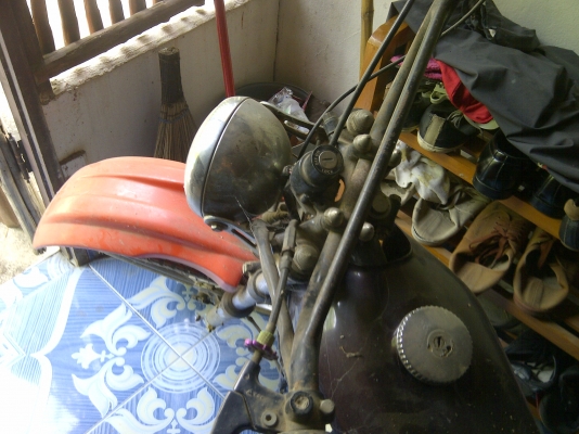 Enduro classic YAMAHA DT100