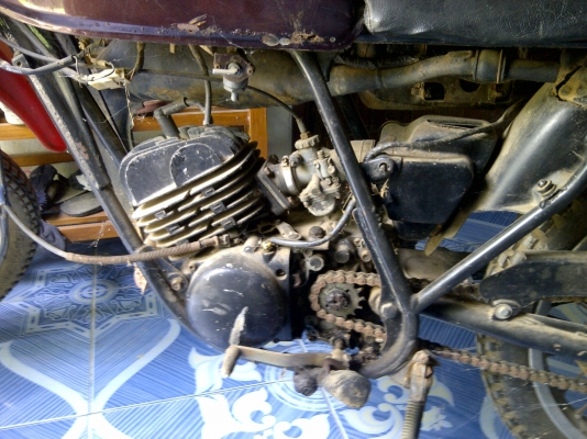 Enduro classic YAMAHA DT100