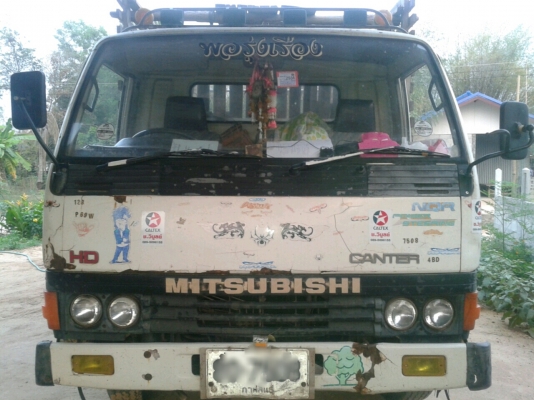 ขาย 6 ล้อ MITSUBISHI 115 แรง รถห้างแท้ เกียร์สั้น (FE449E-TA0761)  (4D34-TA0761)    พร้อมโอน พร้อมใช้