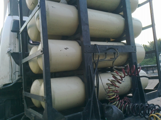 ขายรถหัวลากHINO 2K ติดแก็ส8ถัง