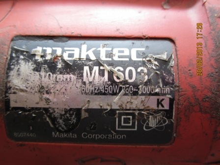 สว่านไฟฟ้าmaktec mt603 สภาพดี พร้อมใช้งานครับ