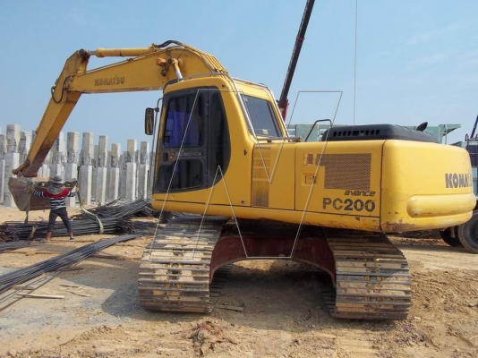ขาย โคมัสสุ PC200-6 / ไฟฟ้าเต็ม / โซ่ใหม่ 2 ข้าง / เอวแน่น สภาพ 90 กว่าเปอร์เซ็น ( เอกสารเล่มทะเบียน )