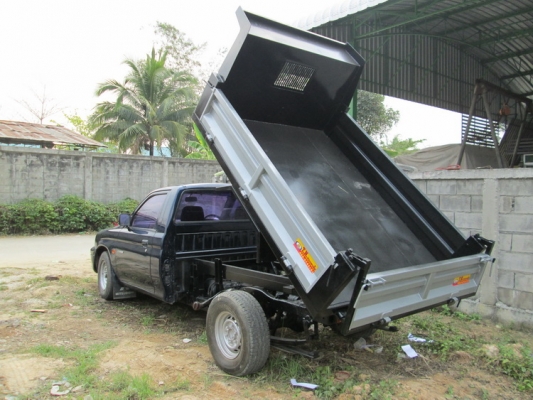 รถปิ๊กอัฟ กะบะดั้มพ์ มิตซูบิชิ สตราด้า ปี 40 ต่อใหม่ ยกได้ 3 ตัน ระบบไฟฟ้า รถปิ๊กอัฟ กะบะดั้มพ์ มิตซูบิชิ สตราด้า ปี 40 ต่อใหม่ ยกได้ 3 ตัน ระบบไฟฟ้า