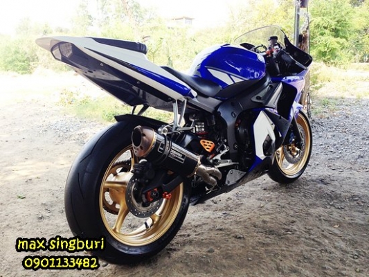 แม็กสิงห์บุรี//YAMAHA R6 ปี04 หัวฉีด กุญแจชิบ ท่อสูตร แต่งสวยๆ อินวอย 138000 ด่วน