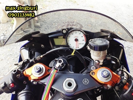 แม็กสิงห์บุรี//YAMAHA R6 ปี04 หัวฉีด กุญแจชิบ ท่อสูตร แต่งสวยๆ อินวอย 138000 ด่วน