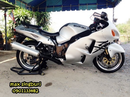 แม็กสิงห์บุรี//HAYABUSA 1300CC ปี2000 LIMITED เฟรมดำ ทะเบียนพร้อมโอน 238000 ด่วน