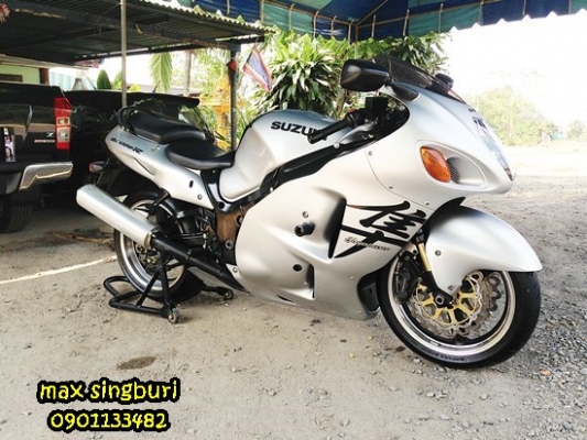 แม็กสิงห์บุรี//HAYABUSA 1300CC ปี2000 LIMITED เฟรมดำ ทะเบียนพร้อมโอน 238000 ด่วน