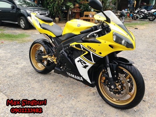 แม็กสิงห์บุรี//YAMAHA R1 ปี2004 ลาย LIMITED  ท่อแต่ง YOSHIMURA อินวอย+สรรพาสมิตร 245000