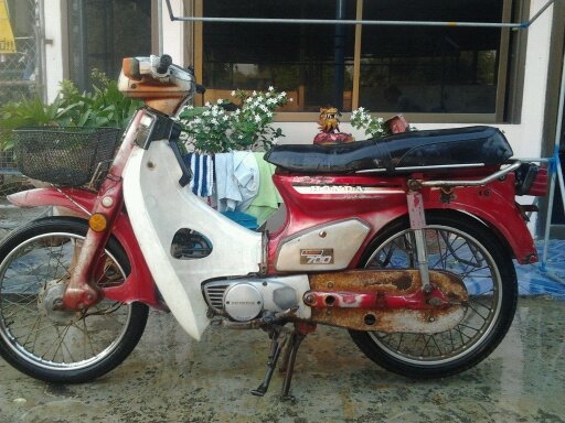 ขาย HONDA C 700 แห้งๆ ทะเบียนพร้อมโอน เอกสารครบ