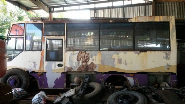 ตัวถังรถบัส ภายในสวยมาก