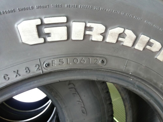 ยาง nitto dura grappler 31x10.5 ขอบ 15 สภาพดีงาม