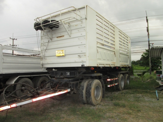 รถพ่วงสามมิตรแท้ 3เพลา ปี57