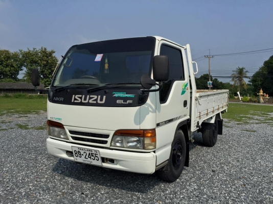 ขายรถบรรทุก 4 ล้อ รุ่น NKR เครื่อง 100 แรง รถสวย มีพวงมาลัยเพาเวอร์ แอร์เย็น กระจกไฟฟ้า