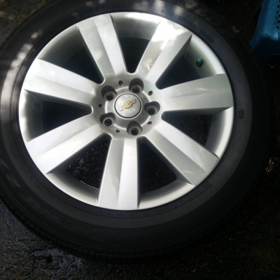 ล้อ chave ชอบ 18 5รู พร้อมยาง  235 55 18 ชุดล่ะ 8500