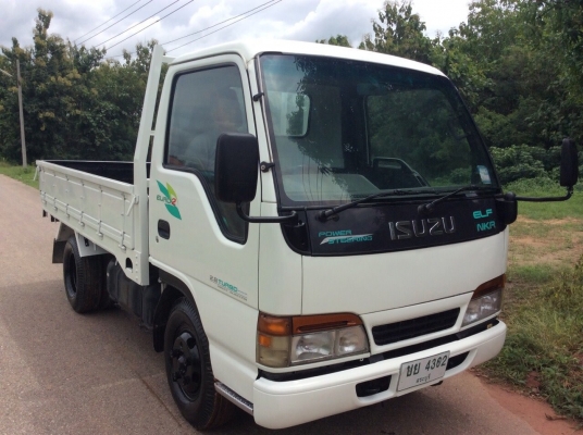 ISUZU 6ล้อNKR ปี 2012  (หัวการ์ตูน) เครื่อง120แรง (ฝาขาว) พวงมาลัยพาว์เวอร์ กระจกไฟฟ้า แอร์ วิทยุ เทป เครื่องดี ครัทซีสวย พื้นปูเหล็ก ยางดีทุกเส้น (เสริมแหนบพร้อมใช้งาน) ขาย 370,000 บาท (ศุภากร 081-1903107 , 081-4252943)