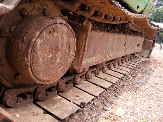 ขายรถแบคโฮ MITSUBISHI MM45 เอกสารอินวอย ราคา 410000