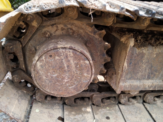 ขายรถแบคโฮ MITSUBISHI MM45 เอกสารอินวอย ราคา 410000