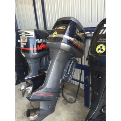 ขายเครื่องเรือเร็ว Yamaha 250แรงม้า 2จังหวะ ระบบหัวฉีด มือสองจากญี่ปุน