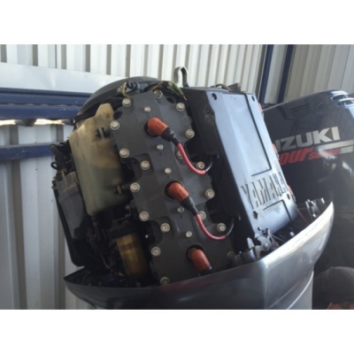 ขายเครื่องเรือเร็ว Yamaha 250แรงม้า 2จังหวะ ระบบหัวฉีด มือสองจากญี่ปุน