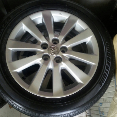 ล้อ toyota ชอบ 16 5รู 100 พร้อมยาง  205 55 16 ชุดล่ะ 6500