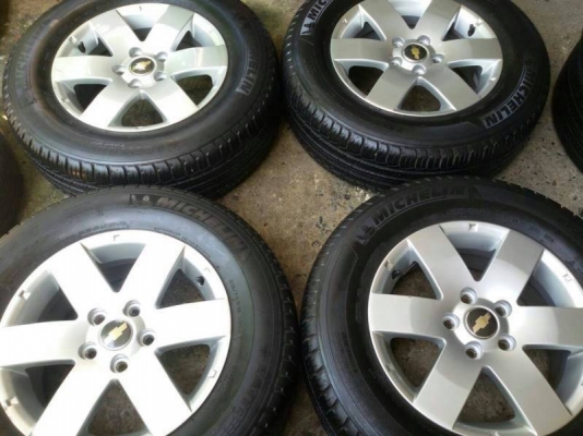 ล้อ chave ขอบ 16  5รู พร้อมยาง 215 70 16 ชุดล่ะ 5500