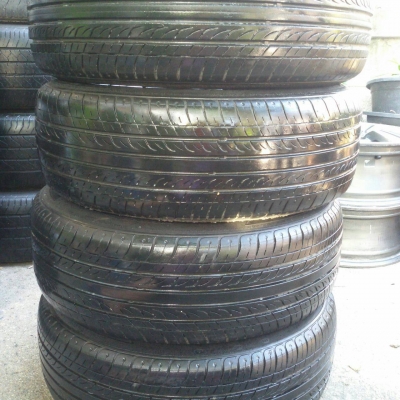 ล้อขอบ 15 4รู 100 พร้อมยาง 185 60 15 ชุดล่ะ 4500