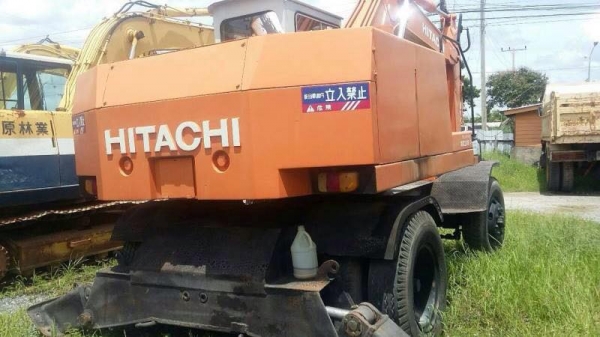 ขายรถแบคโฮล้อยาง HITACHI WH-051 รถสวยพร้อมใช้ราคา 550,000 090-772-3710 090-772-3708 ขายรถแบคโฮล้อยาง HITACHI WH-051 รถสวยพร้อมใช้ราคา 550,000 090-772-3710 090-772-3708