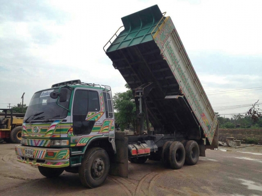 สิบล้อ ฮีโน่ FM3M 240 เกียร์ฟูเลอร์ 2เพา ดั้มมีเนียม สภาพสวยบางเดิม พร้อมใช้งาน ทะเบียนพร้อมโอน