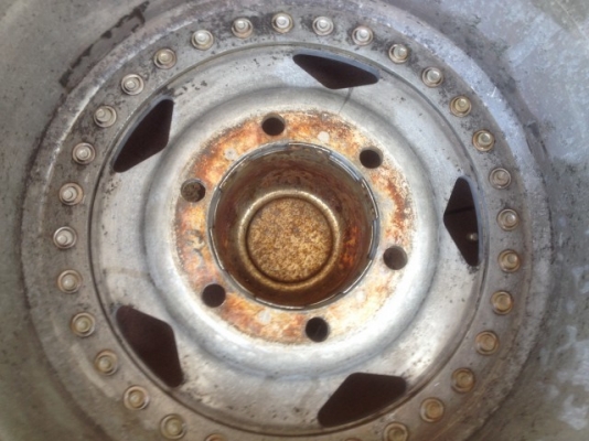 ล้อเเท้ CENTERLINE ฝาจีบขอบ15กว้าง8นิ้วหน้าตื้นหลังลึกเก่าญี่ีปุ่นเเท้สภาพสวยเดิมๆ