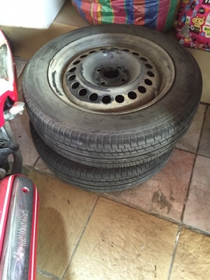 ขายล้อกะทะ ขอบ 15 4รู100 ถูกๆ 1200 บาท