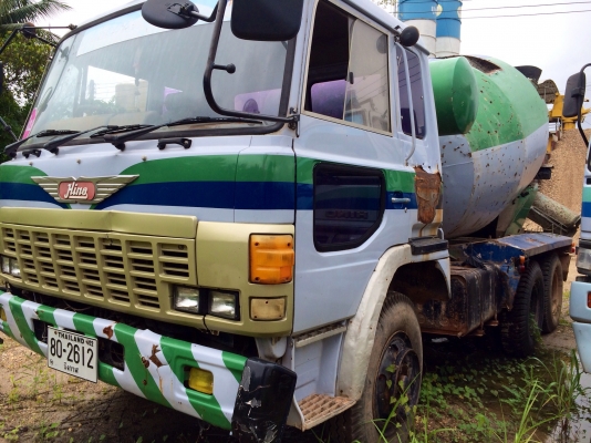 ขายด่วน รถโม่ปูนสิบล้อสองเพลา hino zm เครื่อง ek100 ราคาพอดี ขายด่วน รถโม่ปูนสิบล้อสองเพลา hino zm เครื่อง ek100 ราคาพอดี