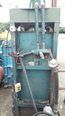 Sale>>เครื่องอัดไฮดรอลิค มอเตอร์ 7.5 HP. พร้อมชุดคอนโทรล โทร 089-2499-123 นครปฐม