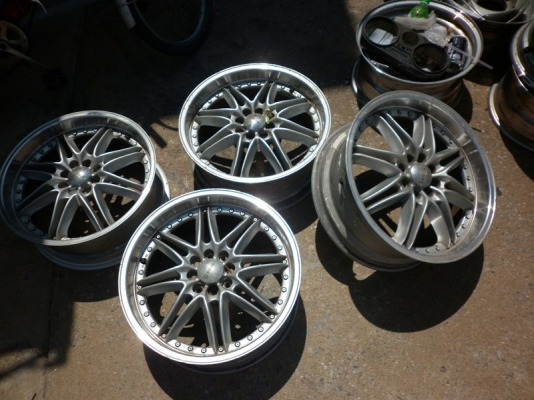 ต้องการขาย ล้อเเม็กขอบ 17 " TENZO SHU กว้าง 7" ออฟ 42