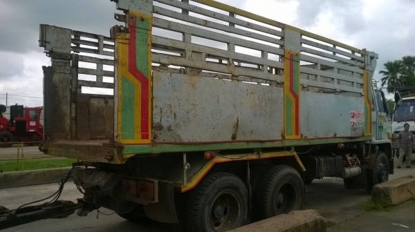 ขายรถพ่วง แม่ดั้ม-ลูกไม่ดั้ม ROCKY FVZ12MY วางเครื่อง 6BG1 เทอร์โบอินเตอร์ 230 แรงม้า ช่วงล่างจัมโบ้ คัสซีสวยตลอดเส้น เบรคทิฟฟี่ สโลว์กลาง ทะเบียนพร้อมโอนครับ