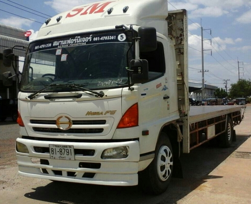 หกล้อ ฮีโน่ FG1JJPPA212 ปี47 บรรทุกพื้นเรียบ สภาพดีสวยกริบ ยาว 7.20ม เล่มพร้อมโอน ราคา 870,000 ต่อรองได้ครับ
