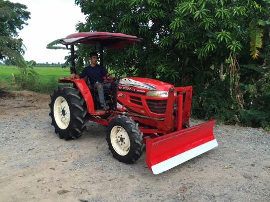 ขายรถไถยันมาร์ EF453T LX พร้อมดันดินหน้าและผานพรวน รถสภาพดีทำงาเพียง 1200 ชั่วโมง