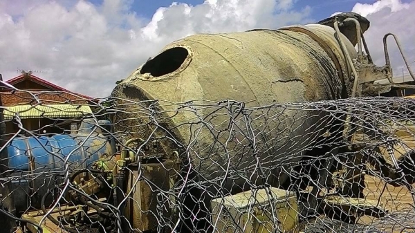 รถหกล้อโม่ปูน ISUZU FORWARD รถเก่าญี่ปุ่น