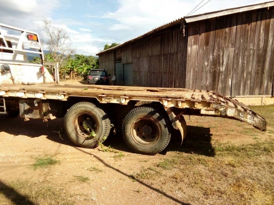 สิบล้อ NISSAN UD CW430  ขึ้นแบคโฮ 200